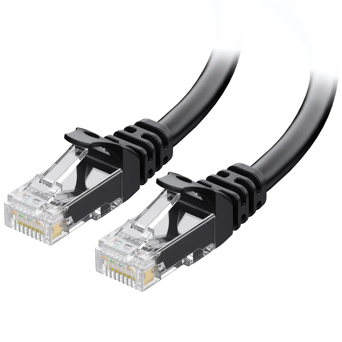 Cable Matters 10Gbps Snagless Cat 6 Ethernet Cable 30ft Black — product photo