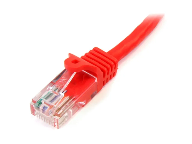 STARTECH STARTECH 45PATCH10RD Cat5e network ethernet cable 10 ft red — product photo