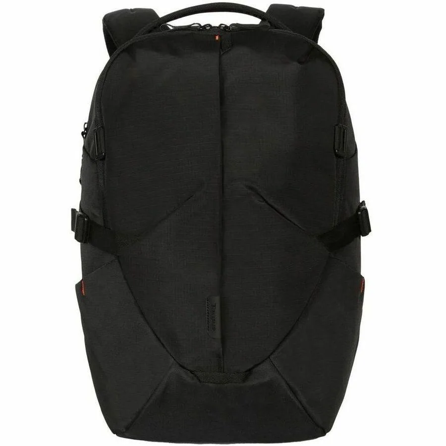 Black Targus Terra EcoSmart backpack with rain cover