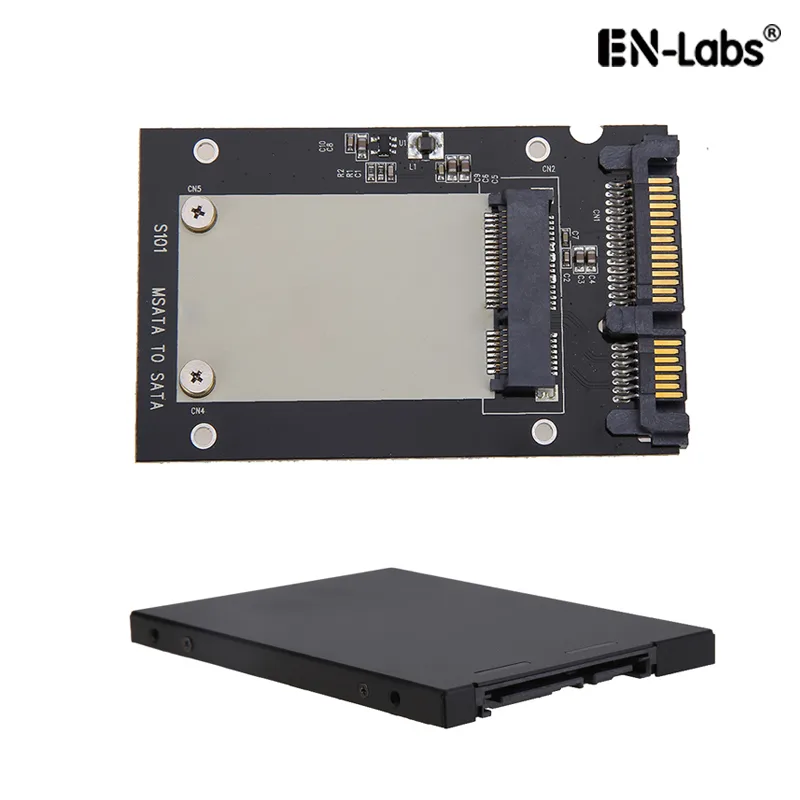 EN-Labs EN-Labs mSATA to 2.5" SATA Adapter 7mm Enclosure — product photo
