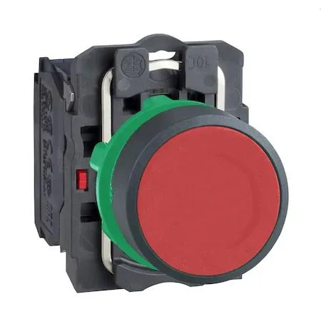 Schneider Electric Schneider Electric XB5AA42 22 mm Push Button Operator 1NC Red — product photo