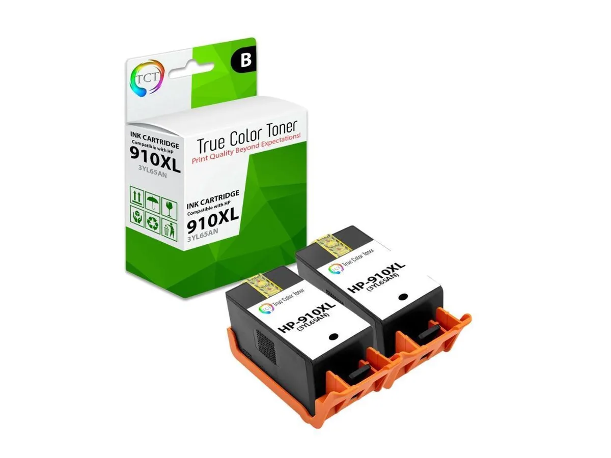 V4ink V4ink 910XL 3YL65AN High Yield Black Ink Cartridge 2 Pack 825 Pages — product photo