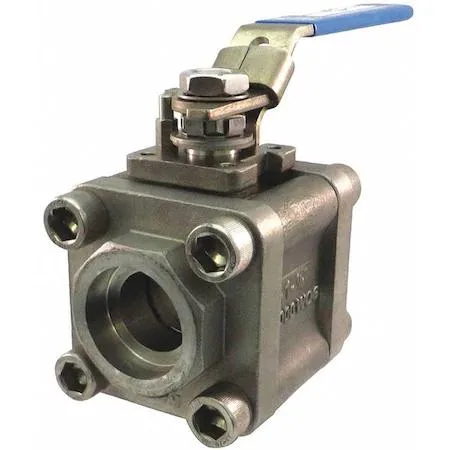 Milwaukee Valve Milwaukee Valve 35RSS1NLL-038 Ball Valve 3/8" 2000 psi — product photo