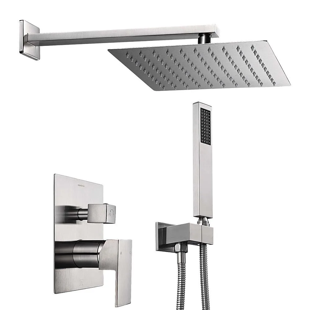 Yescom USA, Inc. Yescom USA, Inc. W81FCS001-10IN2F-BN 10" Bath Faucet Set — product photo