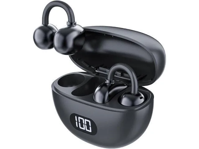 LORDWORLD LORDWORLD Open-Ear Bluetooth 5.4 Headphones 11mm 18H IPX7 Black — product photo