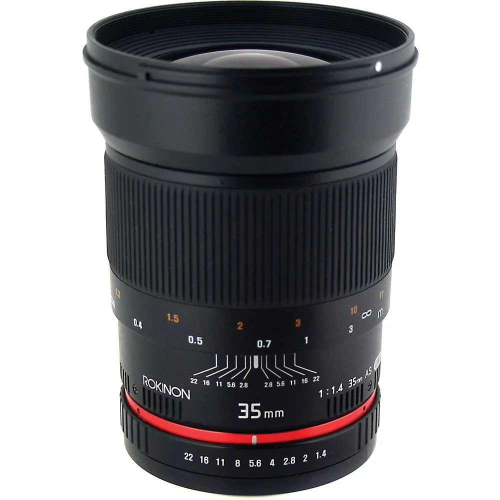 Rokinon Rokinon 35mm f/1.4 Aspherical Wide Angle Lens for Sony E-Mount — product photo