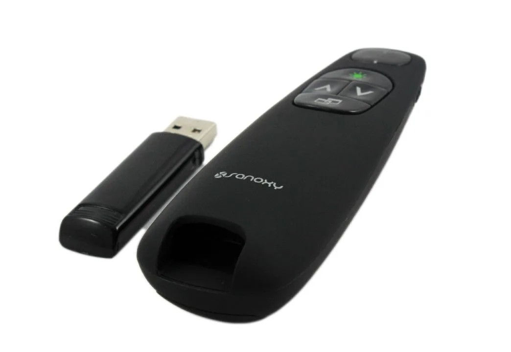 SANOXY SANOXY Wireless Presentation Remote 2.4 GHz USB Receiver — product photo