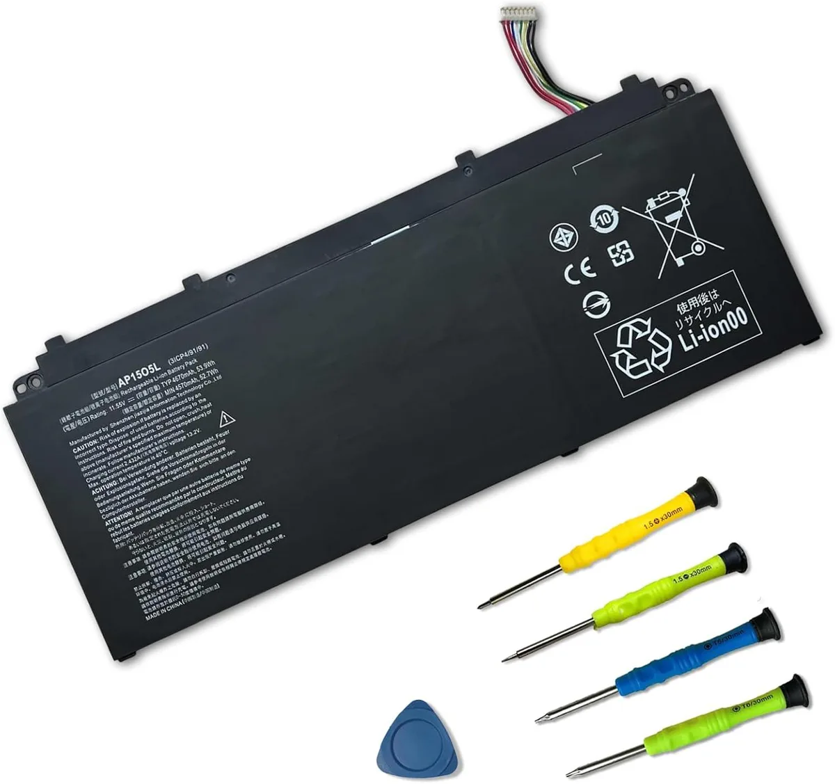PISKEKAT PISKEKAT AP15O5L laptop battery 11.5V 53.9Wh 4670mAh — product photo