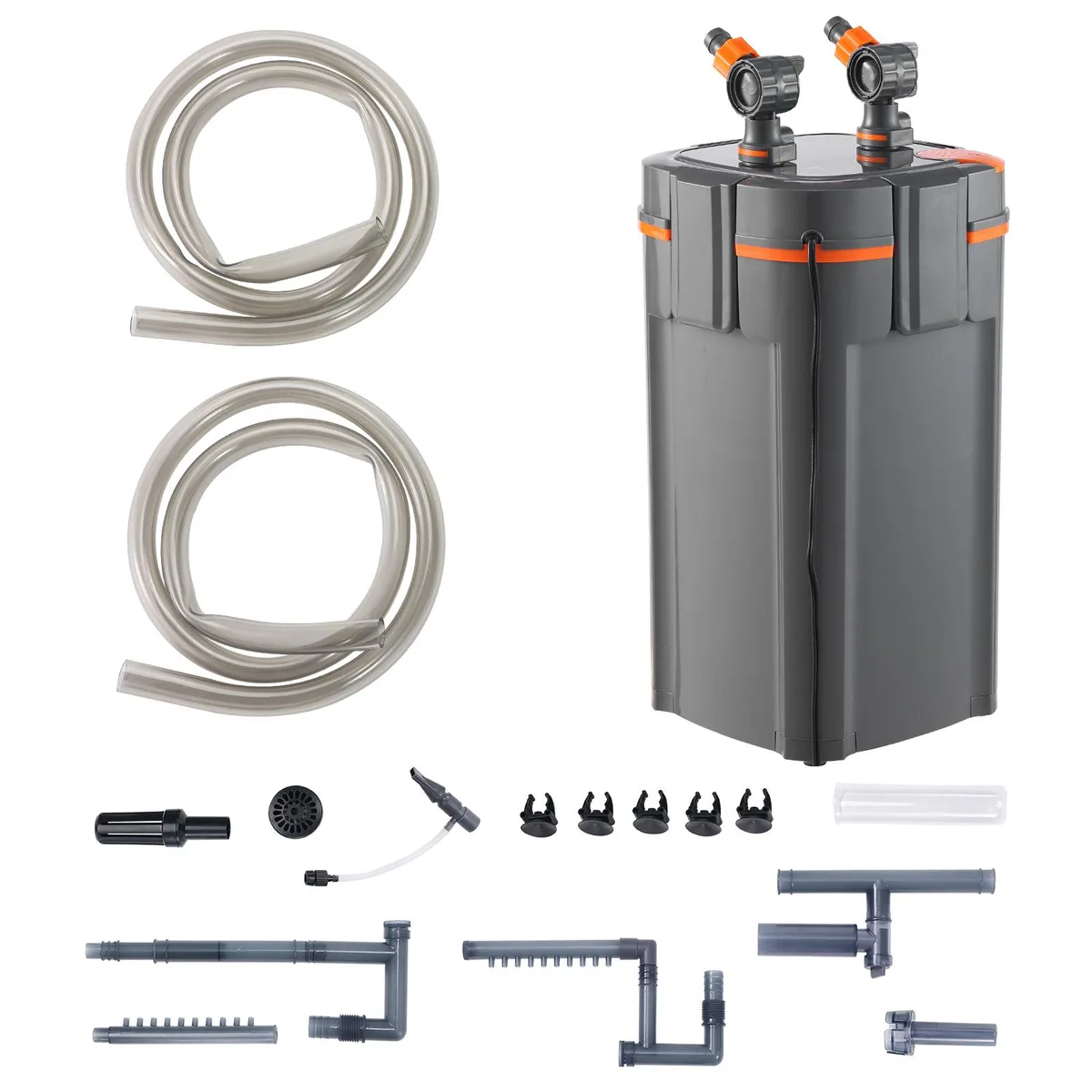 VEVOR VEVOR AQ-903F-UV 3-Stage Canister Filter 264GPH 75 Gal 11W UV — product photo
