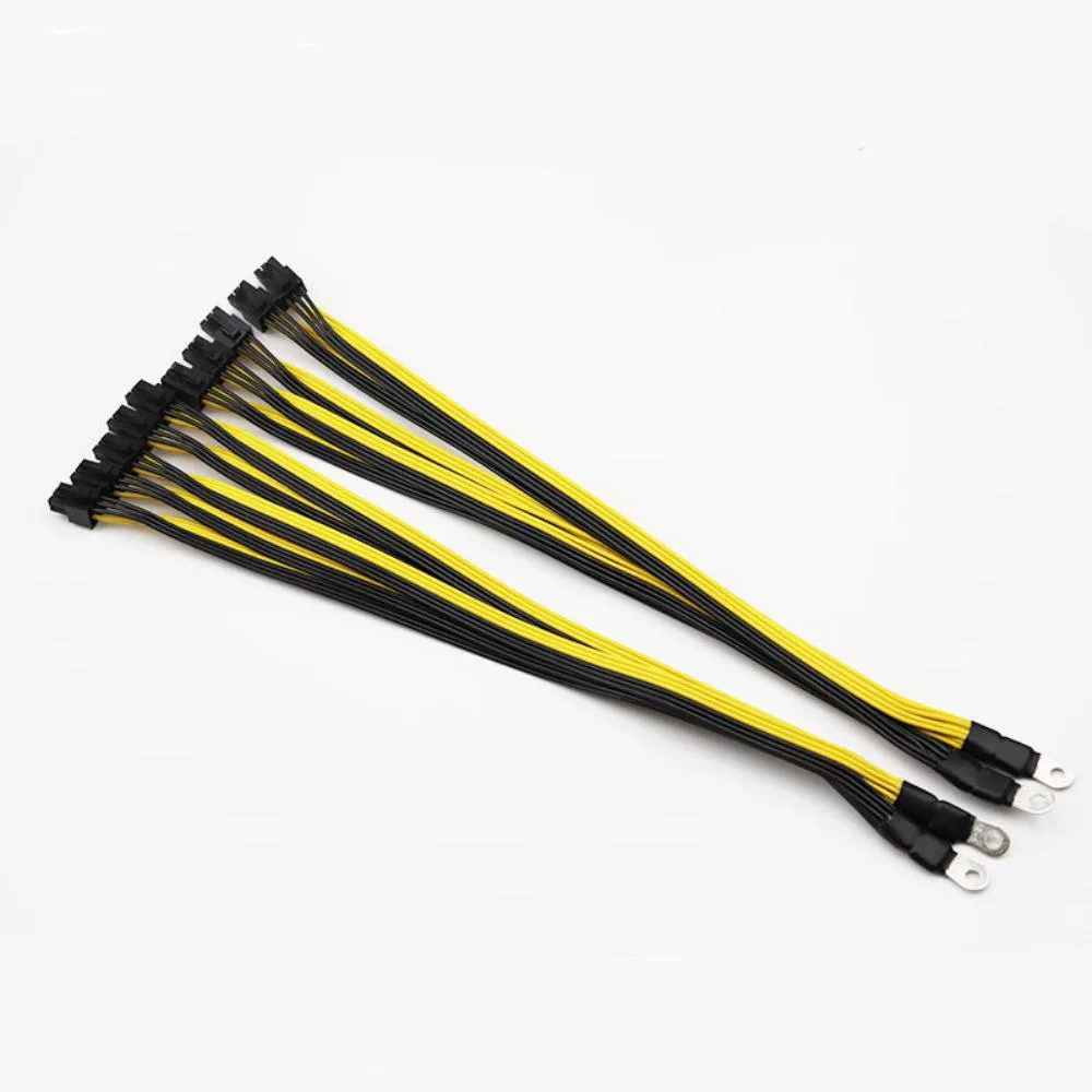 Ruth's sister Ruth's sister 6Pin PCI-E power cable 10 connectors 18AWG 50cm internal power cable — product photo