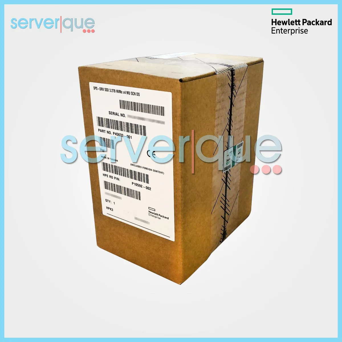 HPE HPE P13701-B21 3.2TB NVMe 2.5" internal hard drive — product photo