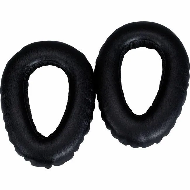 Pair of black leatherette ear pads for EPOS Adapt 660 headset