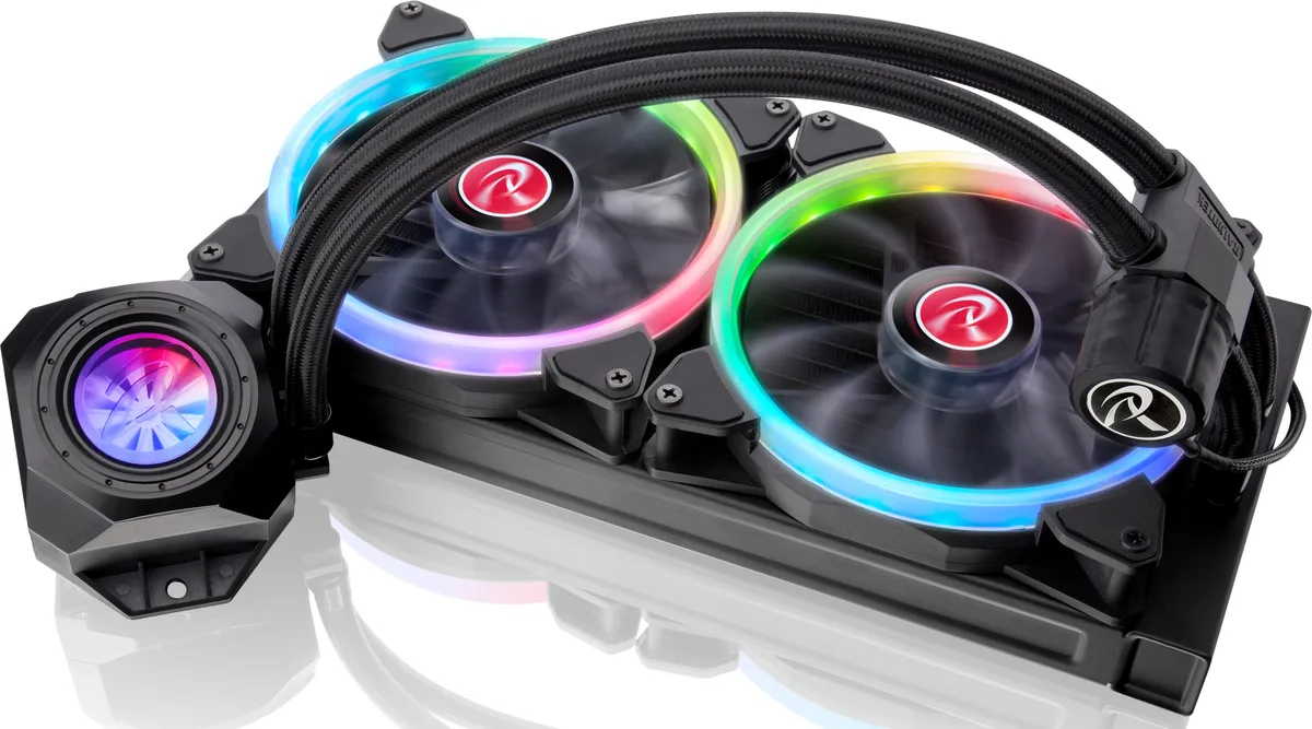RAIJINTEK CO., LTD RAIJINTEK ORCUS 280 RBW liquid cooler — product photo