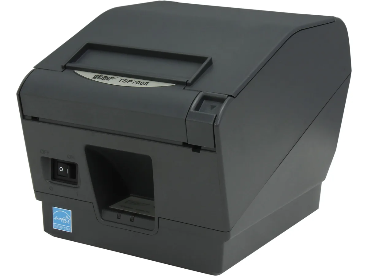 Star Micronics Star Micronics 37999950 TSP743IIL-24 GRY receipt printer Gray Ethernet — product photo