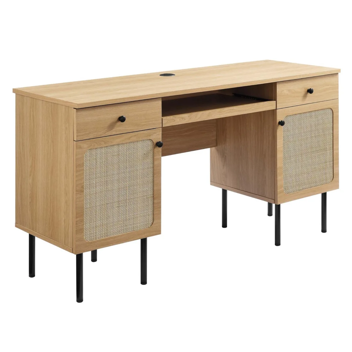 Modway Furniture Modway Furniture Chaucer Office Desk 18.5"L x 55.5"W x 30"H — product photo