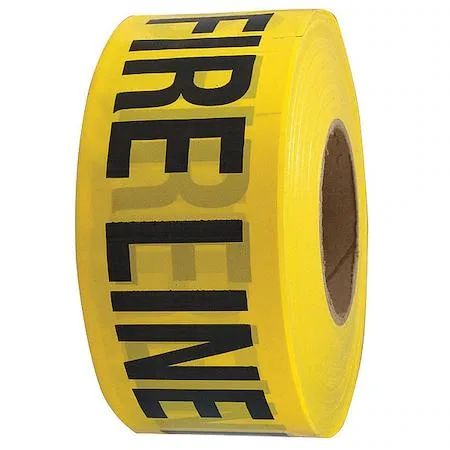 Value Brand Value Brand Barricade Tape Fire Line Do Not Cross 3 in x 1000 ft — product photo