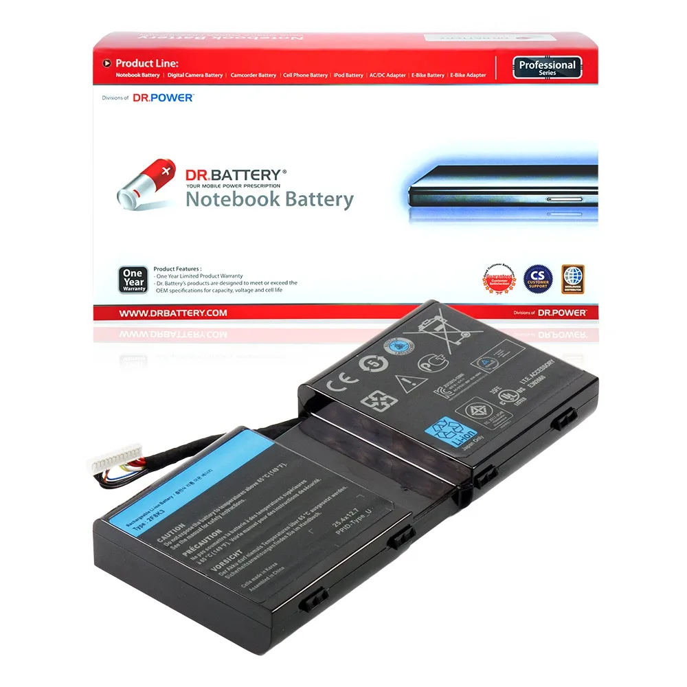 Dr. Battery Dr. Battery MPL05297P-09 laptop battery 8 cell 14.8V 4400mAh 65Wh — product photo