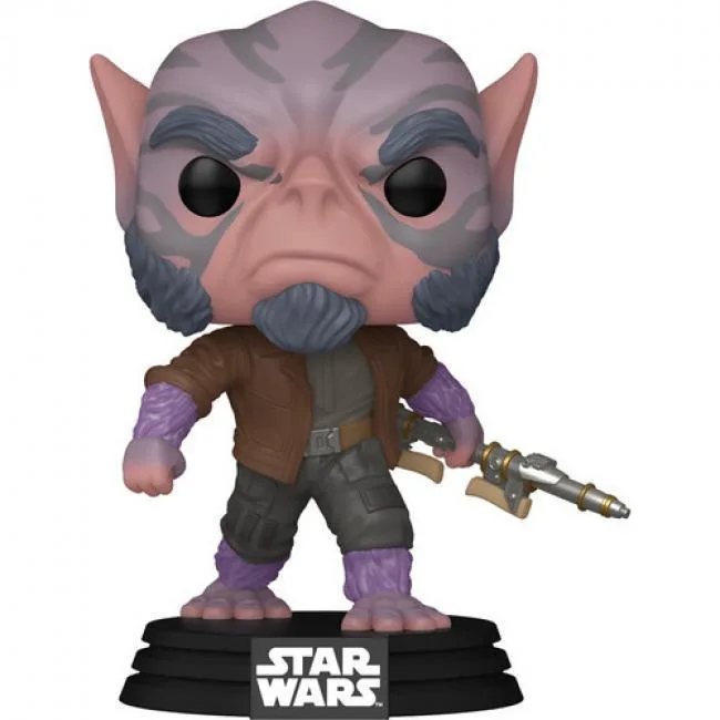Funko Funko 90450 POP! Star Wars Zeb Orrelios with Bo-Rifle vinyl action figure — product photo