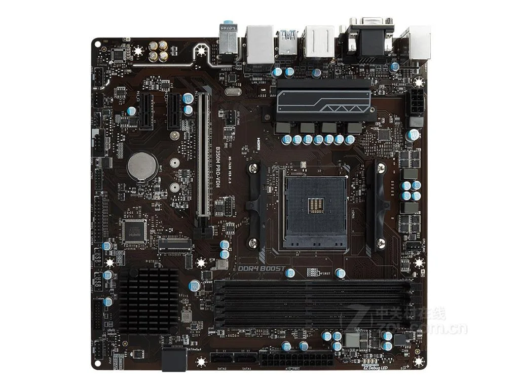 MSI MSI B350M PRO-VDH AMD motherboard Socket AM4 DDR4 64GB Micro ATX — product photo