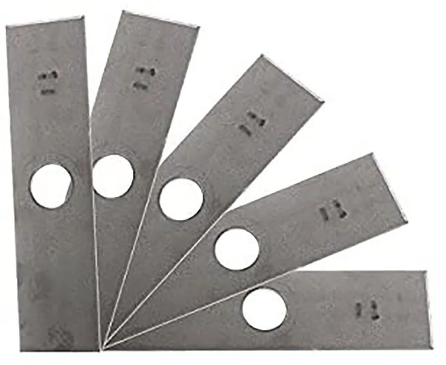 Peach Country Peach Country Heat Hardened Edger Blades 2" x 8" x .120" 5 pack — product photo