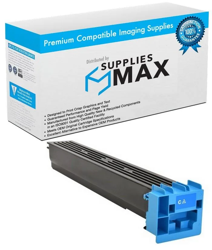 SuppliesMax SuppliesMax KNMA9K8430 Cyan Toner Cartridge 33200 Pages — product photo