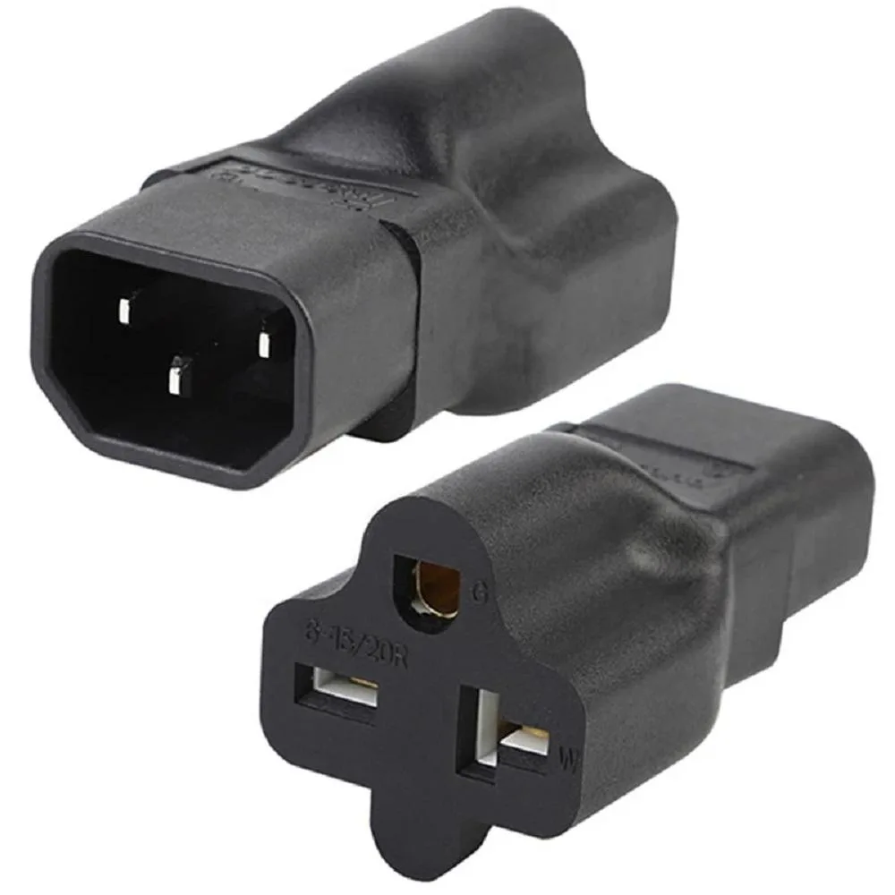 TeKit TeKit PA0208 IEC 320 C14 to NEMA 6-15R/6-20R adapter — product photo