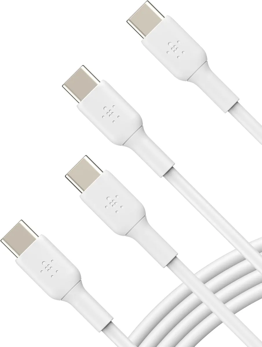 Kootion Kootion USB-C to USB-C Cable 1M White 2-Pack — product photo