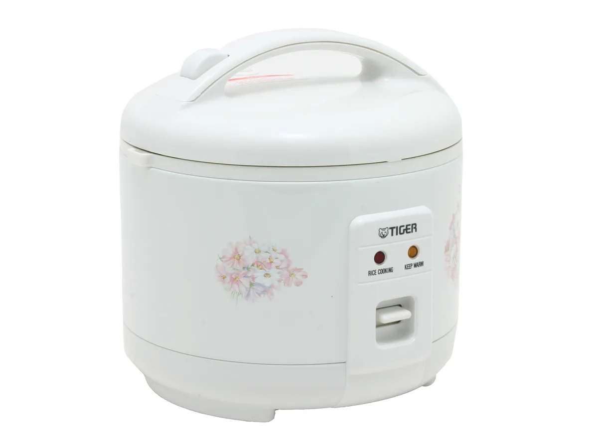 Tiger Corporation Tiger Corporation JNP-0550 3-cup Rice Cooker White — product photo