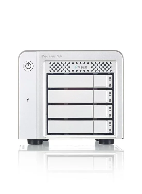 Promise Technology Promise Technology Pegasus M4 8TB Thunderbolt 3 SSD RAID drive enclosure — product photo