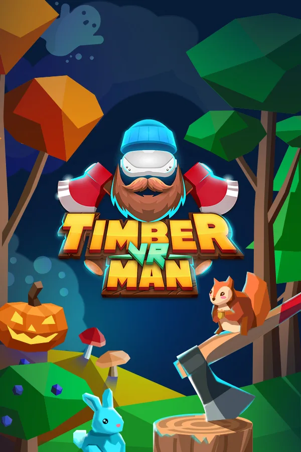 Steam digital code card for Timberman VR casual game