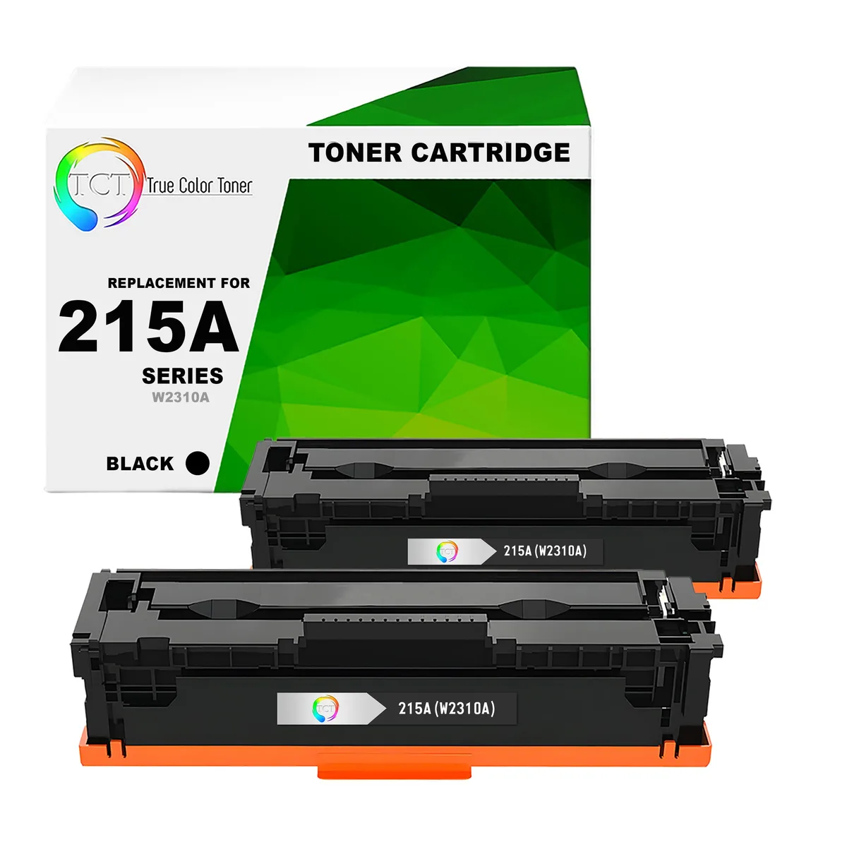 TCT TCT 215A Black Toner Cartridge 2 Pack 1050 pages — product photo