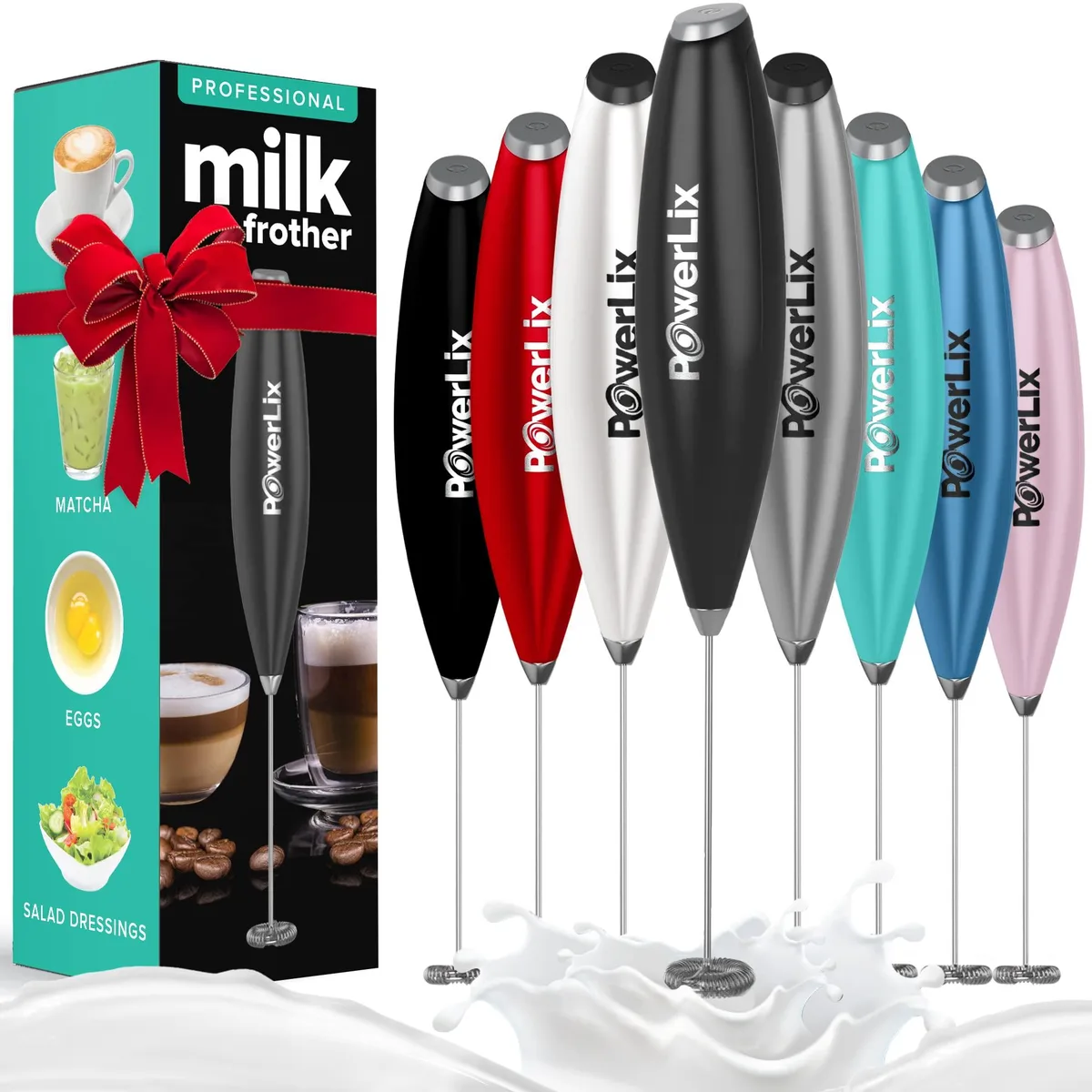  Brentwood A03 PowerLix Handheld Milk Frother 19000 RPM — product photo