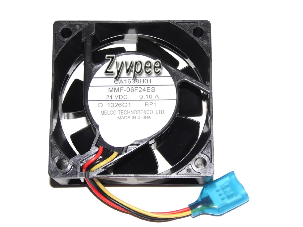 Zyvpee Zyvpee MMF-06F24ES RP1 60mm 24V 0.1A 3-pin case fan — product photo