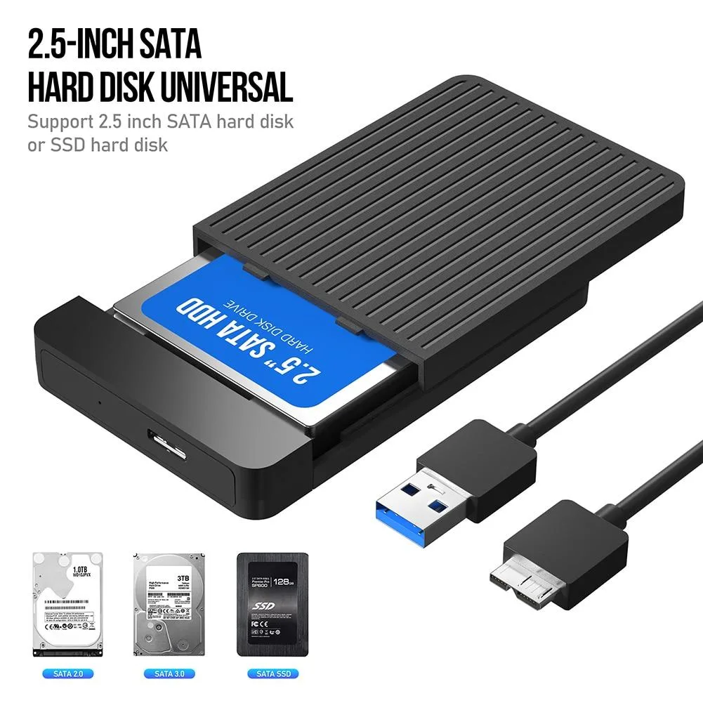 YINGHUA YINGHUA 2.5 SATA to Micro-USB3.0/Type C 3.0 Adapter Enclosure — product photo