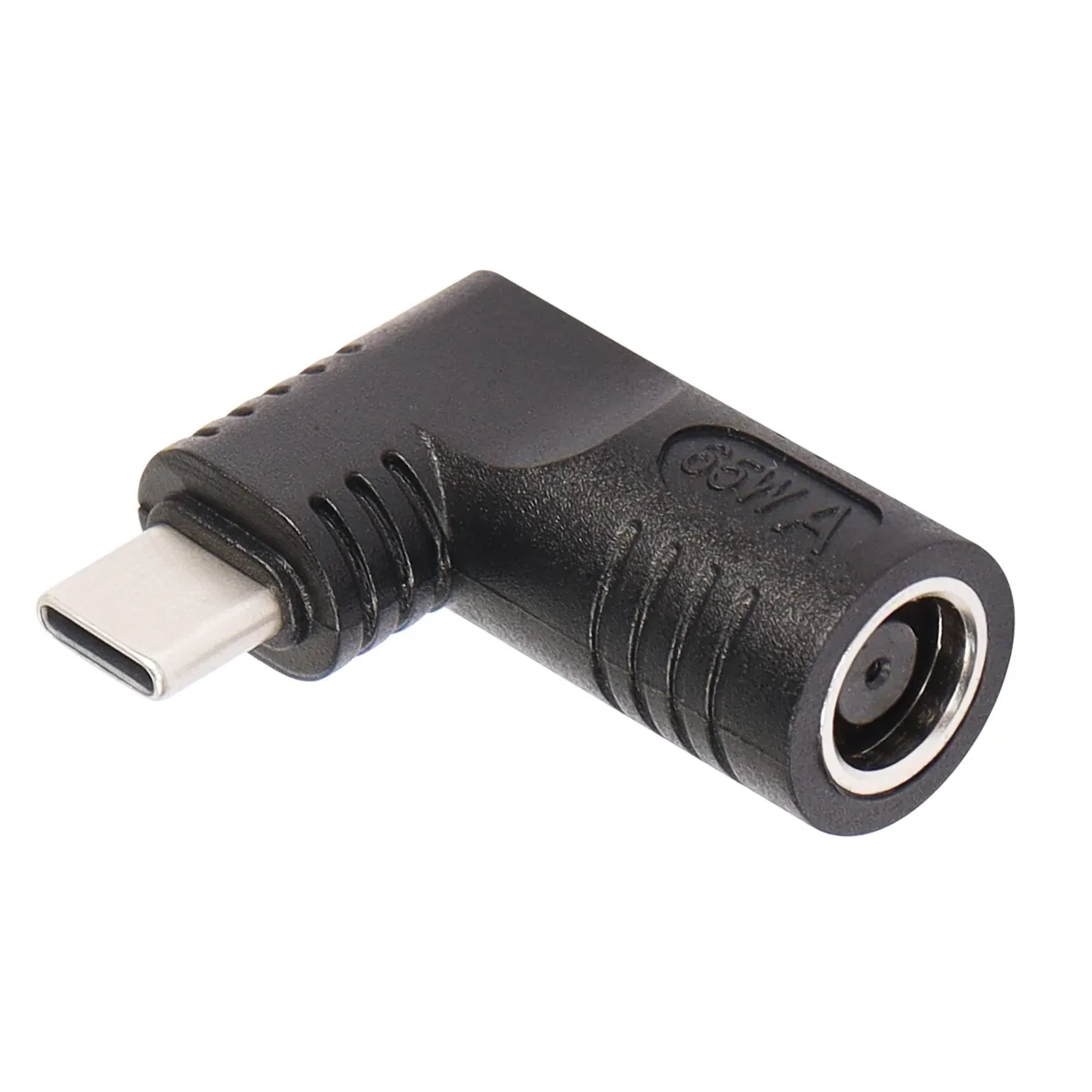 BUCIER BUCIER 65W PD DC 7.9mm x 5.5mm Female to USB-C Male Adapter black 7909 A — product photo
