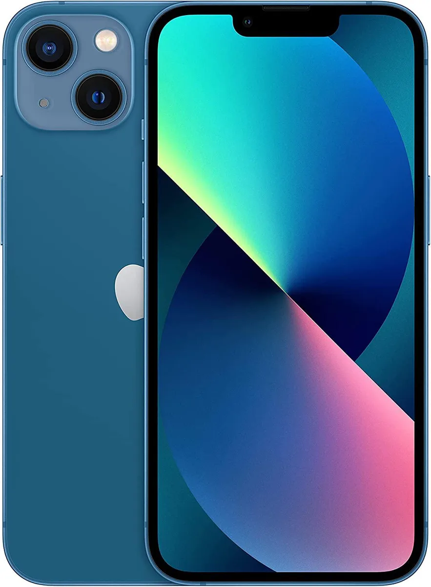 Apple Apple iPhone 13 128GB Blue MLMT3LL/A cell phones - unlocked — product photo