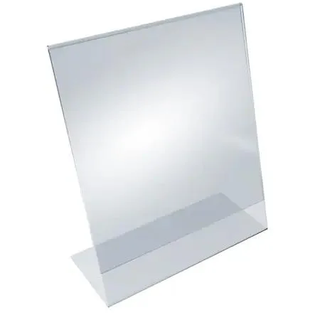 Azar Displays Azar Displays 112708 Clear Angled Sign Holder 11x17in Pack of 10 — product photo