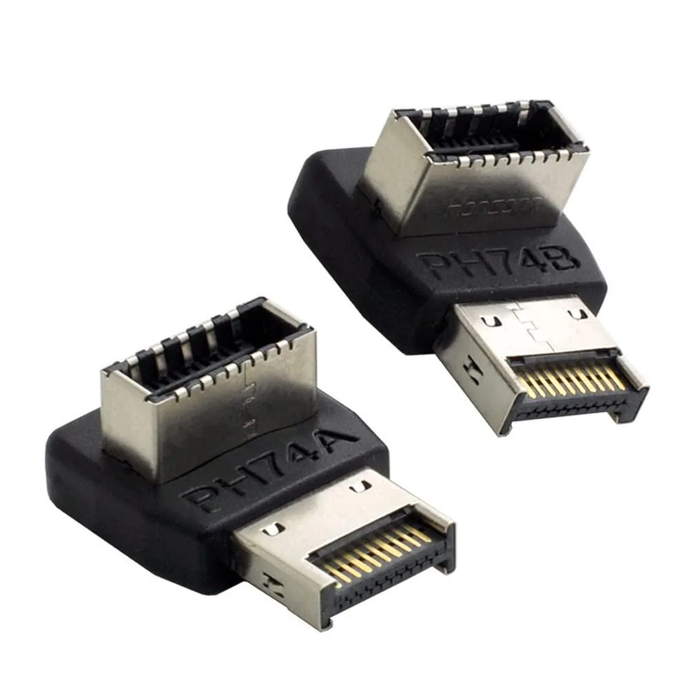 Fervit Fervit USB 3.1 Type-E Front Panel Header Male to Female Extension Adapter 10Gbps — product photo