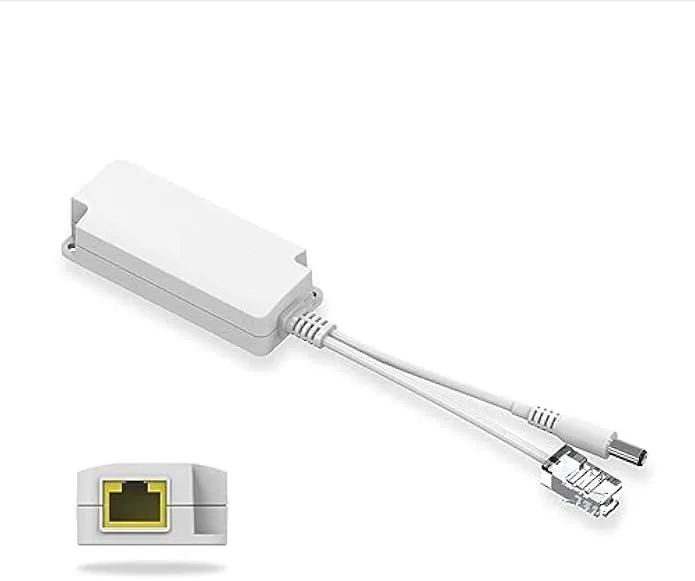 TAURKENAM TAURKENAM PoE Splitter 5V 2.5A 5.5x2.1mm DC Plug IEEE 802.3af/at — product photo