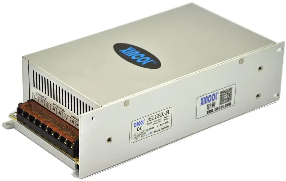 myVolts myVolts XC-500-12 12V 42A 500W power supply — product photo