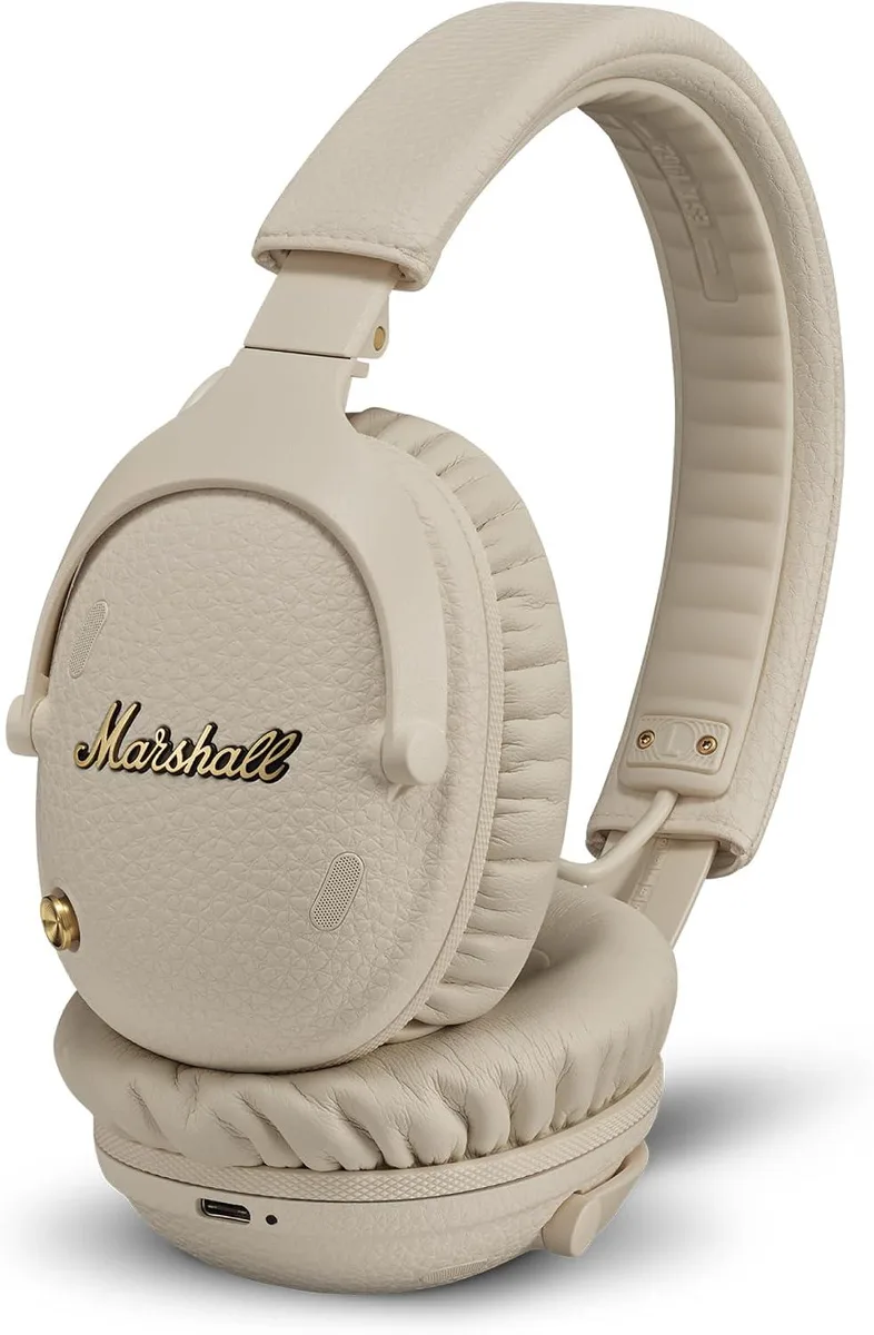 Marshall Marshall Monitor III A.N.C. Wireless Over-Ear Headphones Cream — product photo