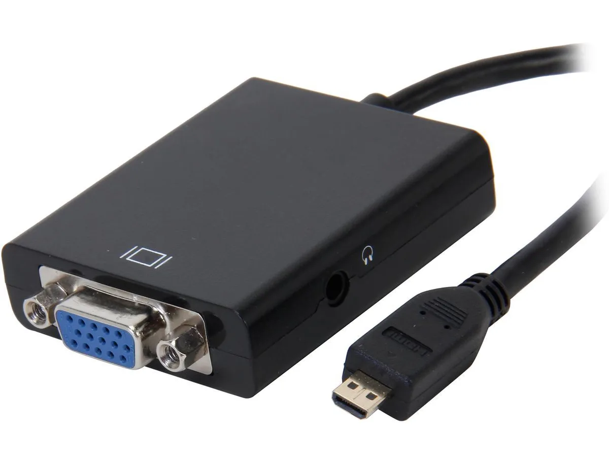 sakose sakose HMMICRO-VGA005 Micro HDMI to VGA video adapter — product photo