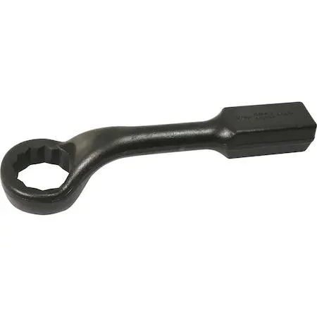 Gray Tools 66874 striking face box wrench with 45 degree offset head and black oxide finish