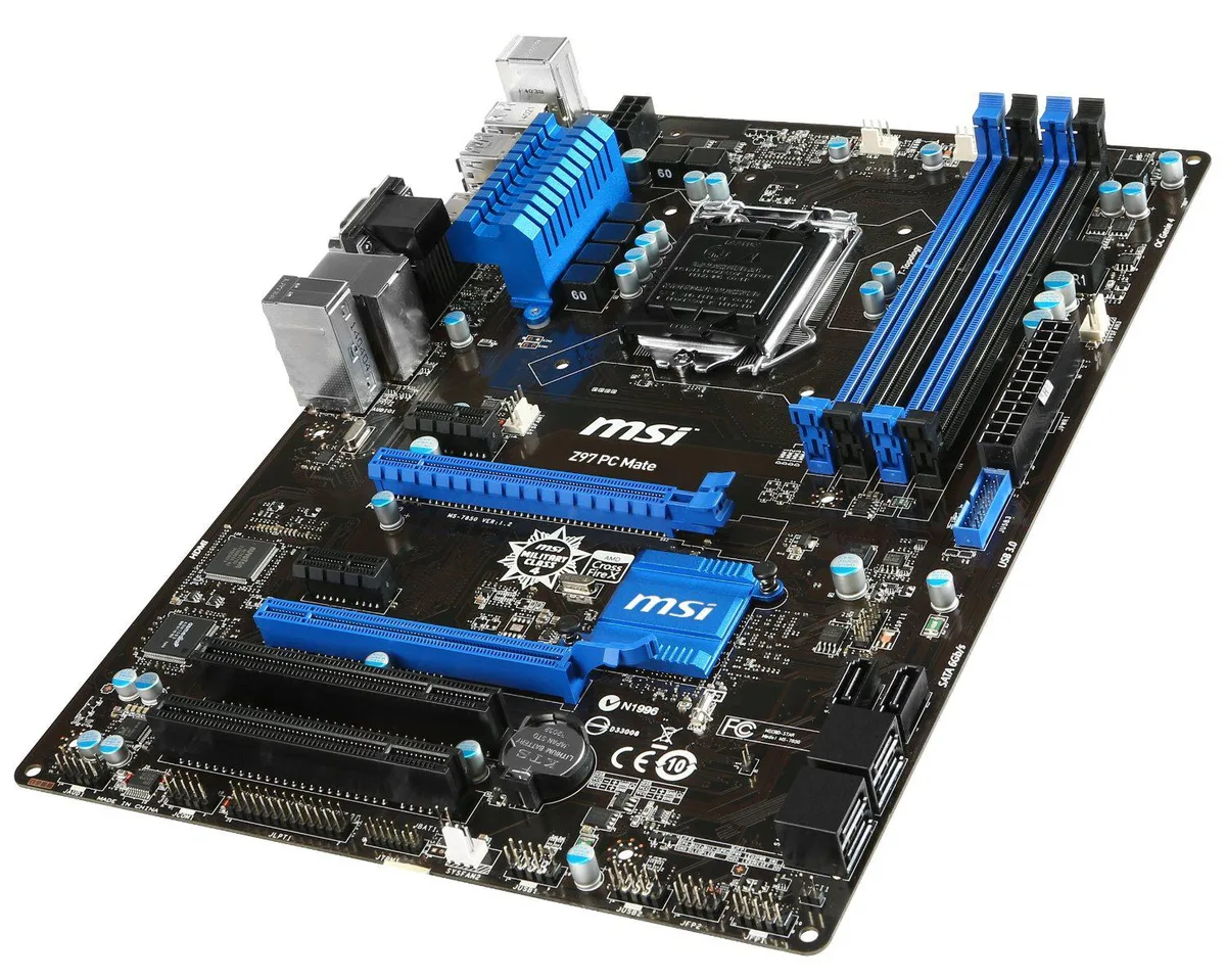 MSI MSI Z97 PC Mate LGA 1150 ATX Intel motherboard — product photo