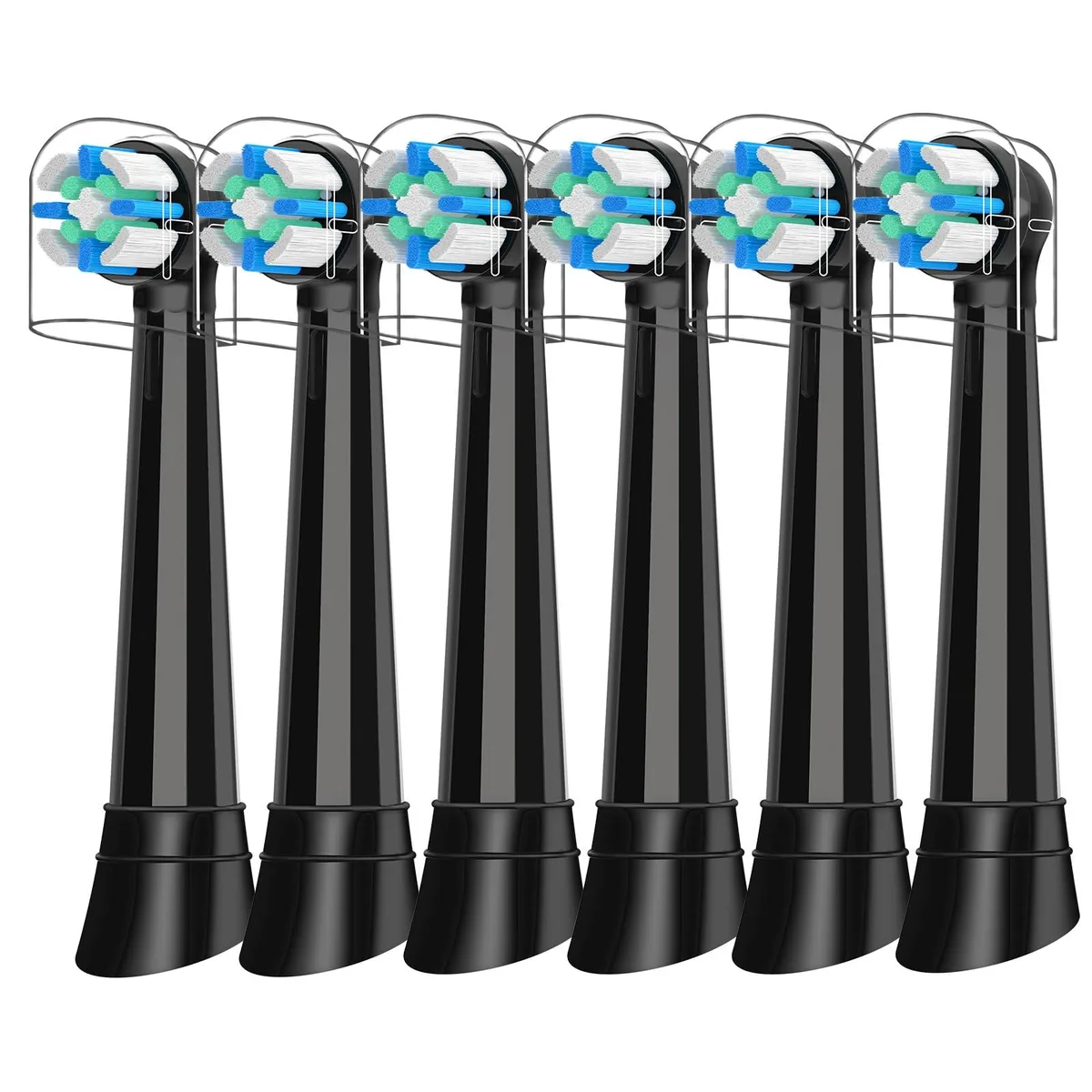 JINKOSZEL 6 Pack iO Replacement Heads Black — product photo