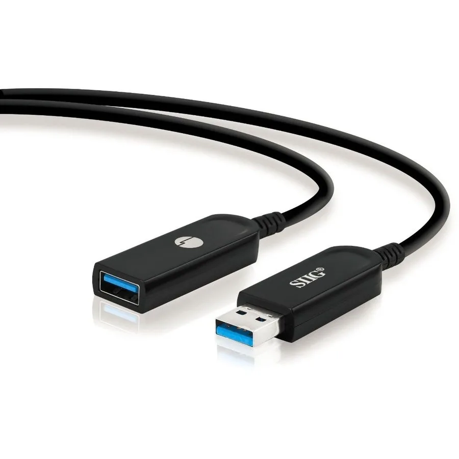 SIIG, Inc SIIG, Inc USB 3.0 Active Optical Cable Male to Female 50M CBUS0V11S1 — product photo