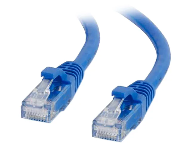 Cables To Go Cables To Go 50879 100 ft Cat6a Snagless UTP Network Ethernet Cable Blue — product photo