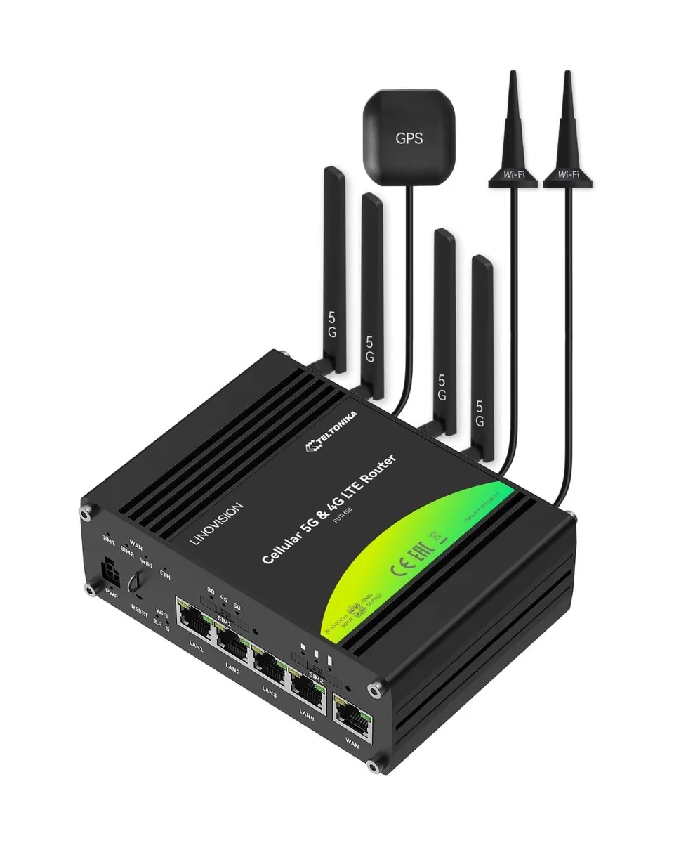 Astro Gaming Astro Gaming LINOVISION Teltonika RUTM50 5G Router 2 in 1 Accessory — product photo
