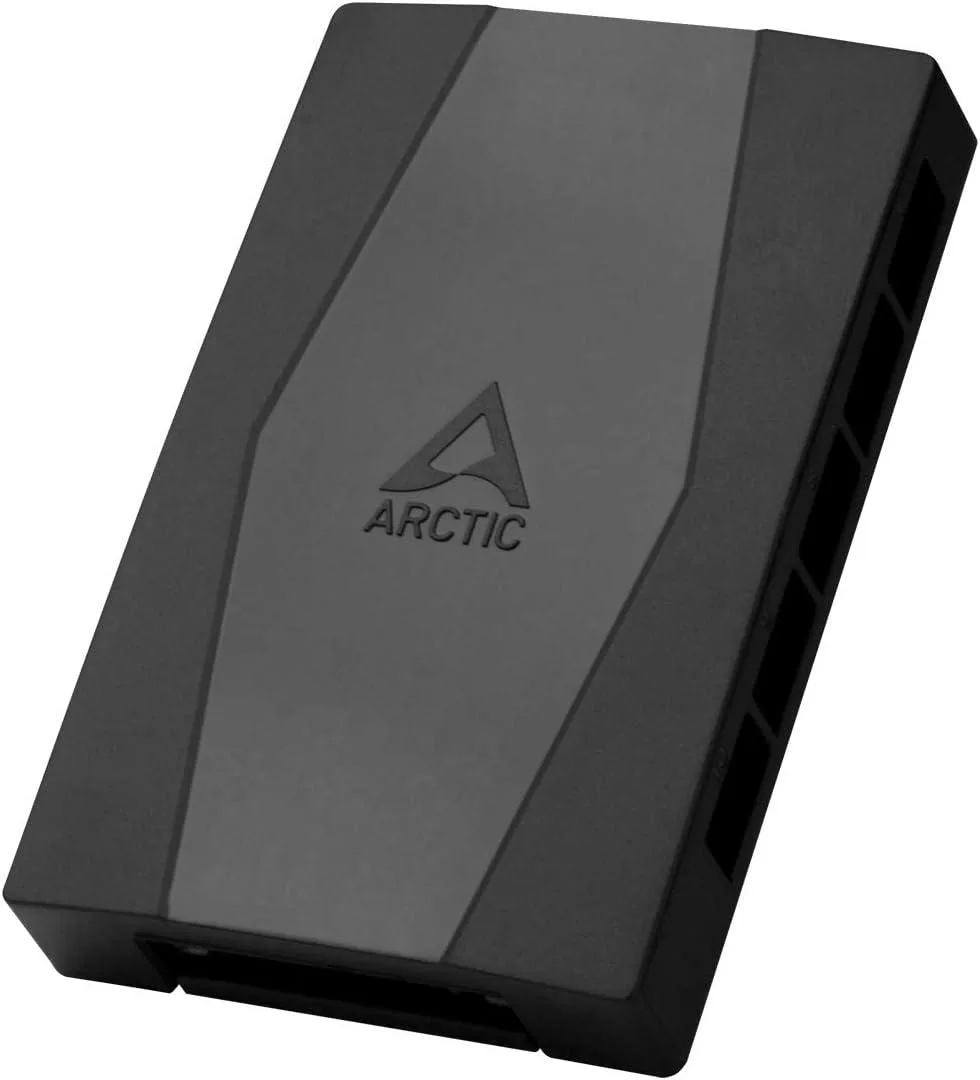 ARCTIC ARCTIC Case Fan Hub 10-fold PWM SATA Power Black — product photo