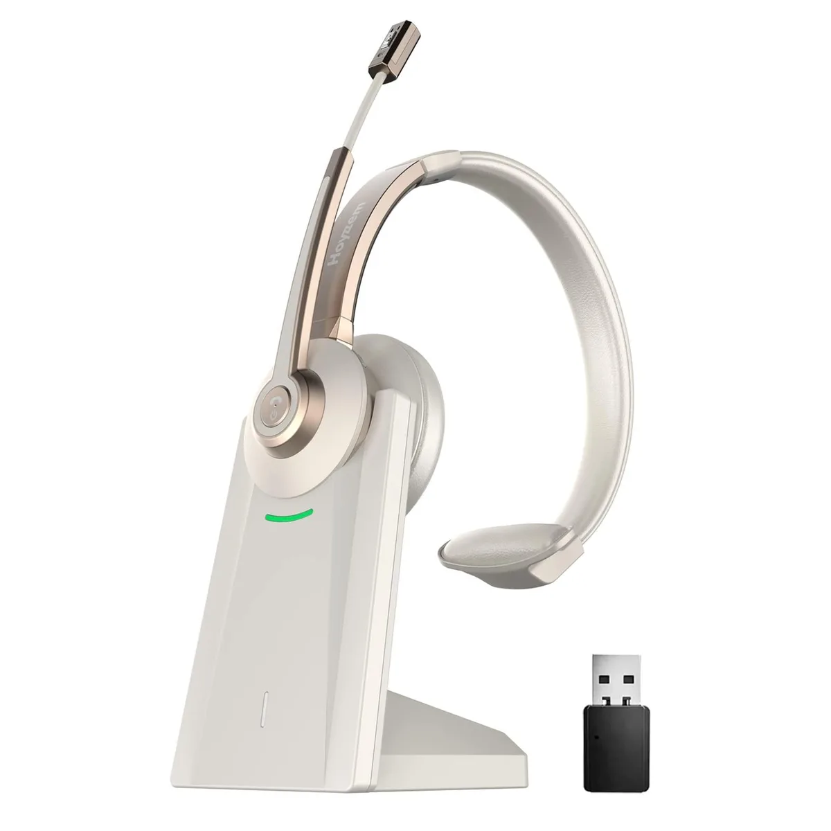  Hoyzzem HS-BT783CD-BJ-NEW on-ear headphones Champagne Gold Bluetooth 5.0 — product photo